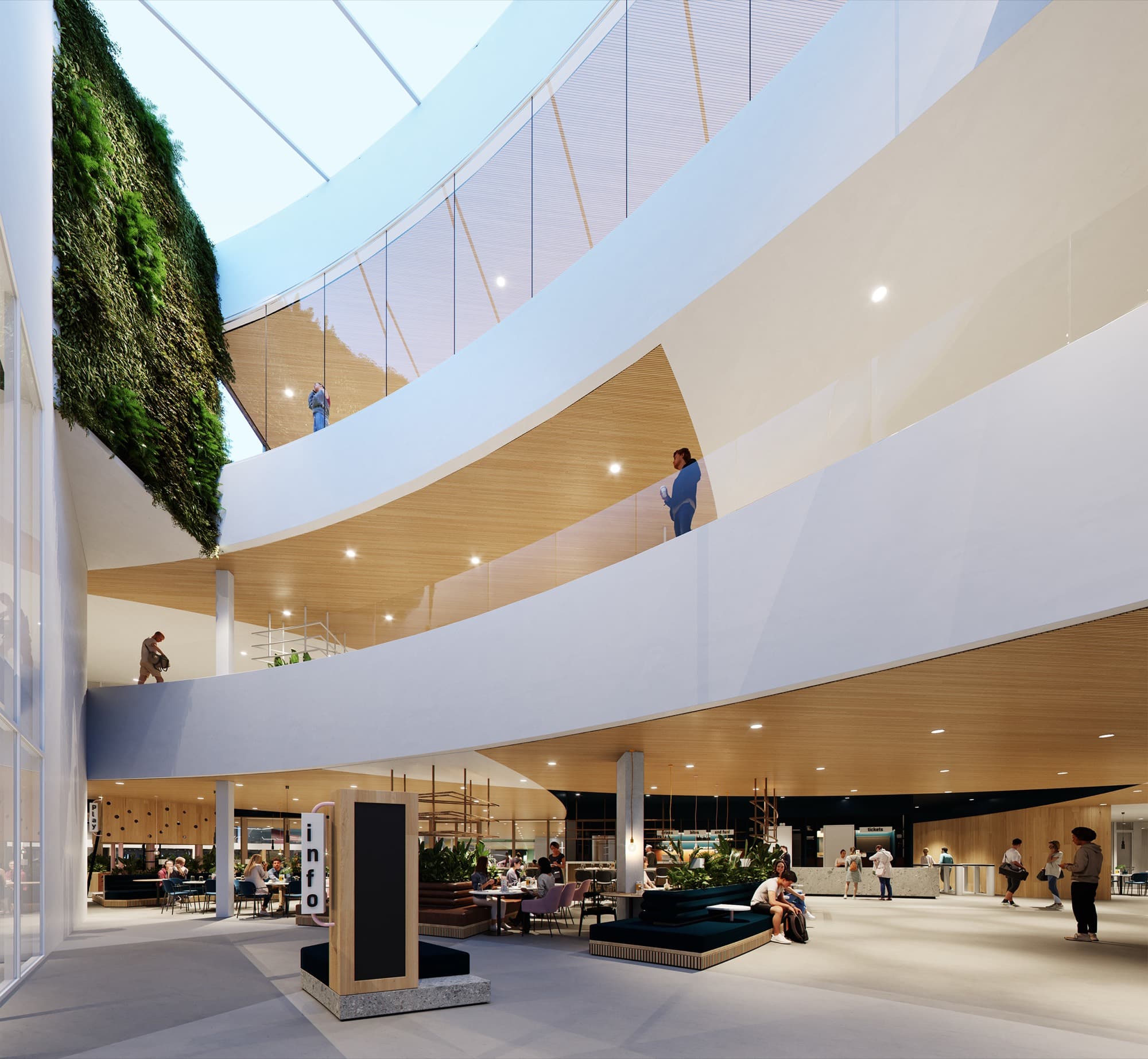 Atrium van Merwestein.